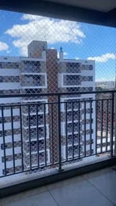 Rede de proteção branca instalada em sacada com guarda-corpo no bairro Mata do Jacinto em Campo Grande MS - UauTelas Bairro Mata do Jacinto MS