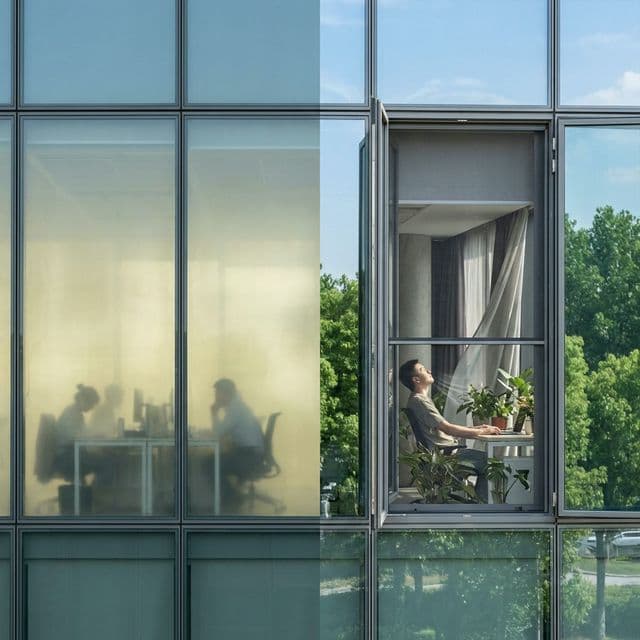 Ventilação natural com telas mosquiteiras contra síndrome do edifício doente