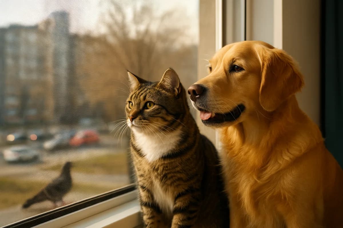 Telas mosquiteiras resistentes para quem tem pets