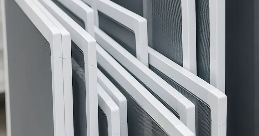 Diferentes tipos de telas mosquiteiras