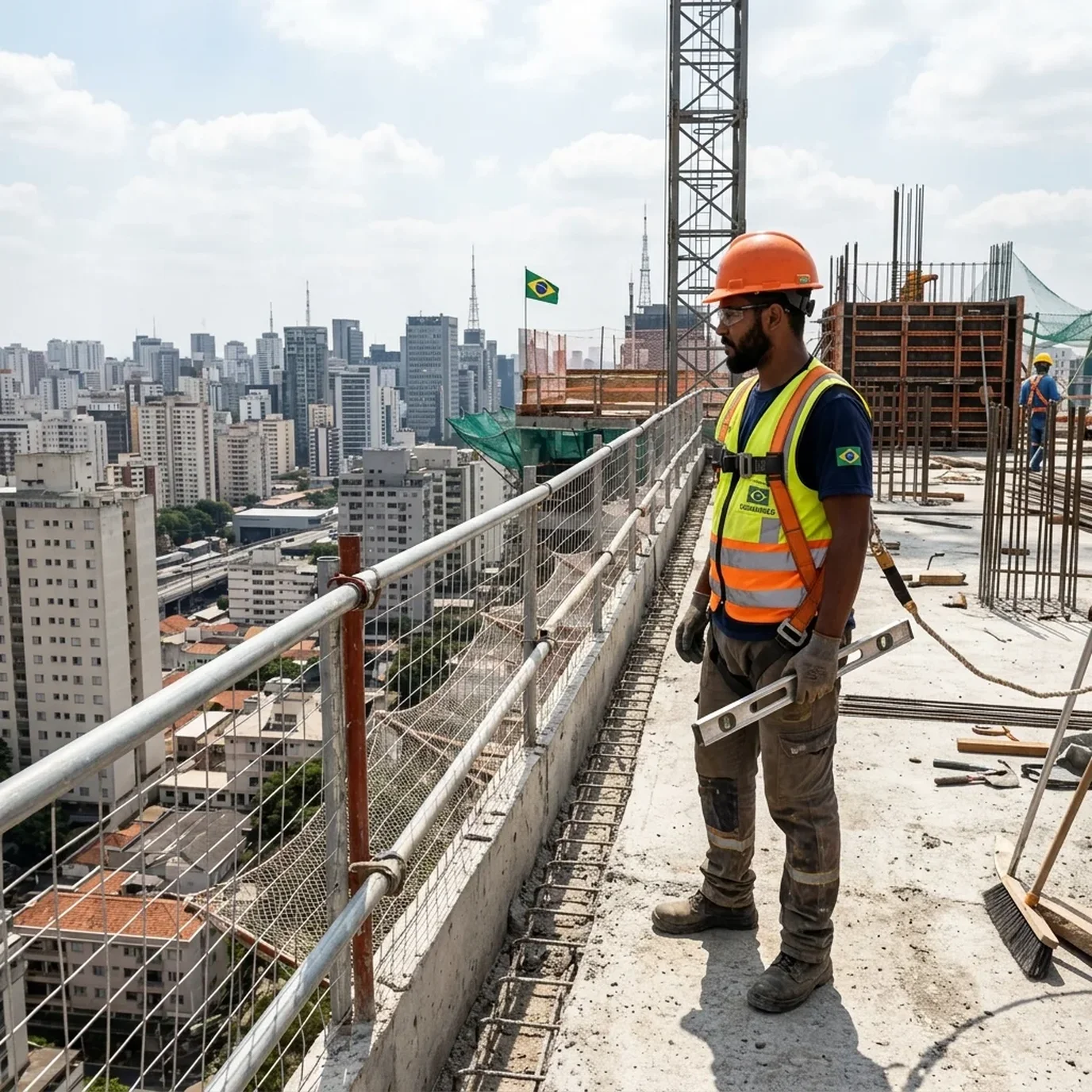 Queda de Laje em Capinzal: Alerta de Segurança