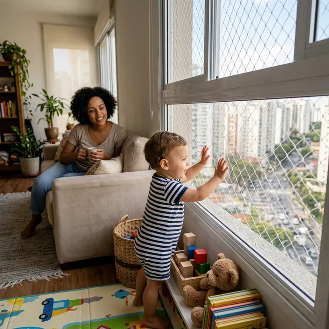 Acidentes com Crianças em Apartamentos: Como Redes de Proteção Salvam Vidas