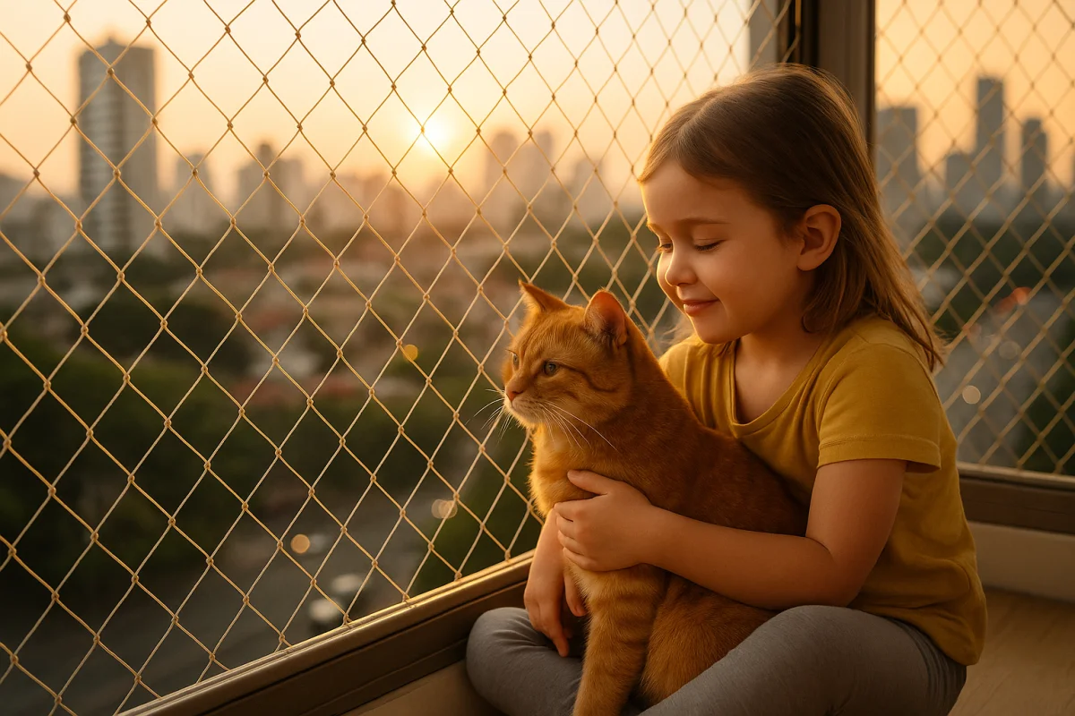 Acidentes em Sacadas: Como Proteger Crianças e Gatos de Quedas Fatais 2025