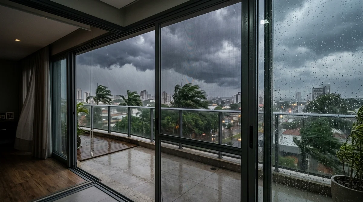 Alerta de Tempestade em Campo Grande: Como Proteger Sua Casa Contra Ventos e Invasão de Insetos com Telas