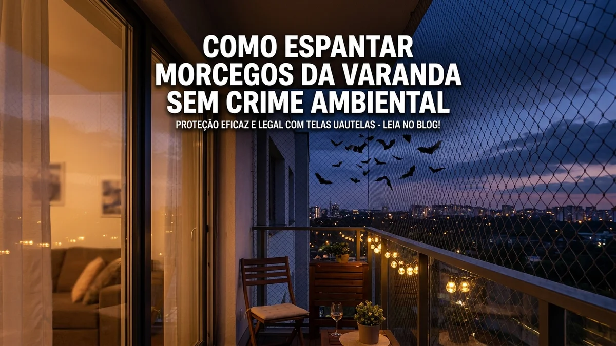 Como Evitar Morcegos na Varanda sem Crime Ambiental (Lei 9.605/98)