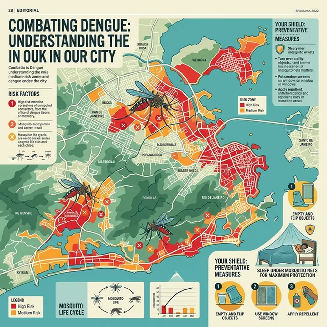 Dengue em Campo Grande 2026: Mapa de Risco e Prevenção com Telas