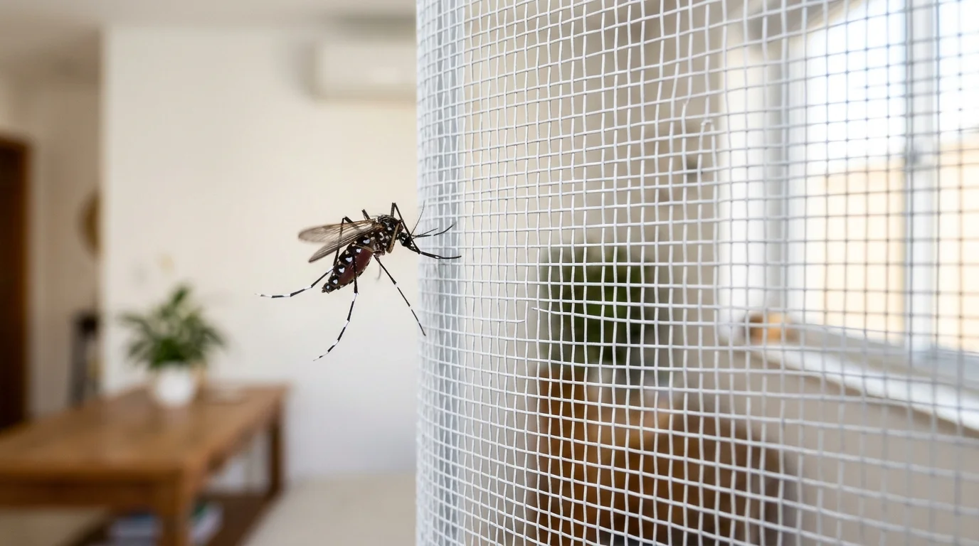 Surto de Dengue em Três Lagoas (MS): Proteção de Residências com Telas Mosquiteiras de Alumínio