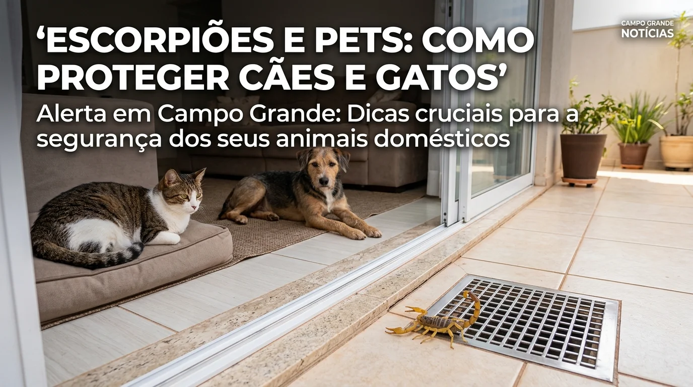 Escorpiões e Pets: Como Proteger Gatos e Cães de Picadas Graves com Telas