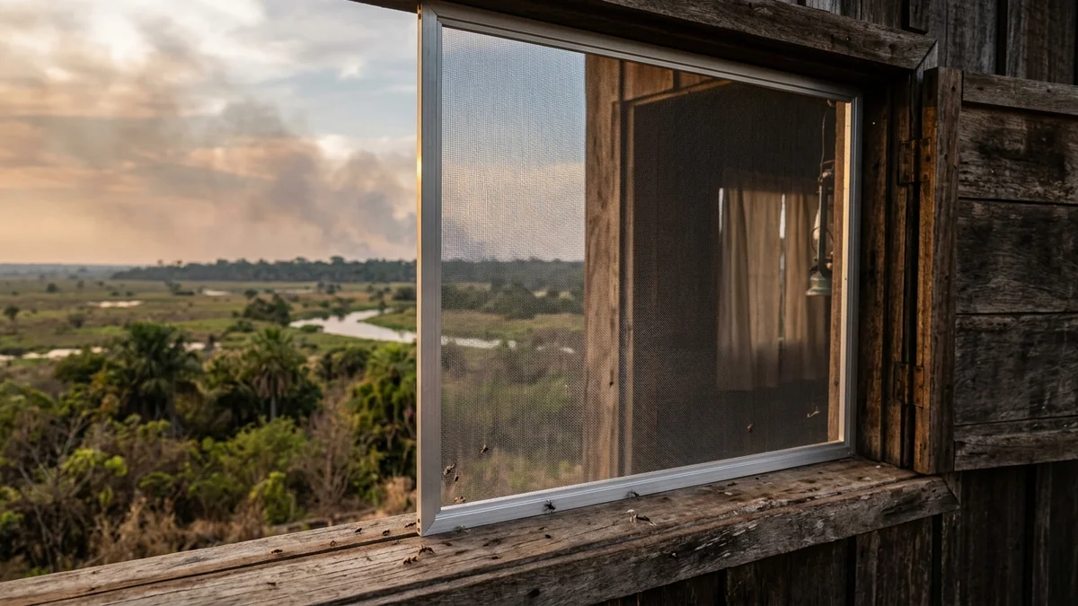 Queimadas no Pantanal e Fumaça em Corumbá (MS): Como Proteger Imóveis da Invasão de Insetos e Aracnídeos com Telas Mosquiteiras