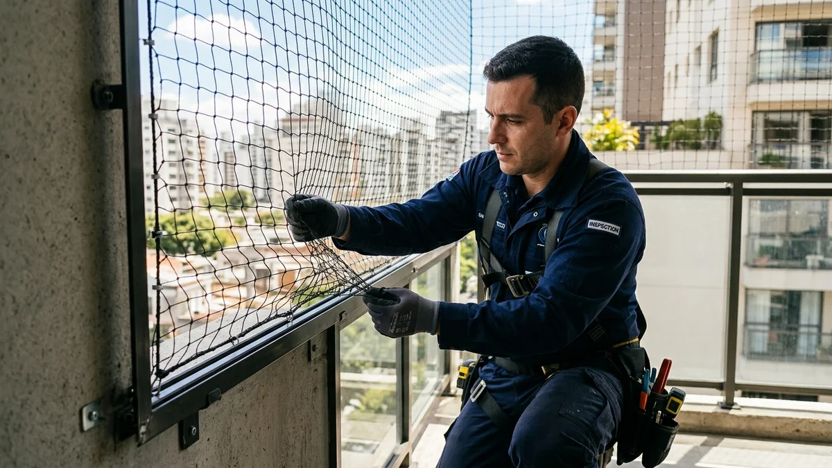 Manutenção Preventiva e Validade das Redes de Proteção em Dourados (MS): Quando Trocar e Como Identificar o Desgaste da Trama