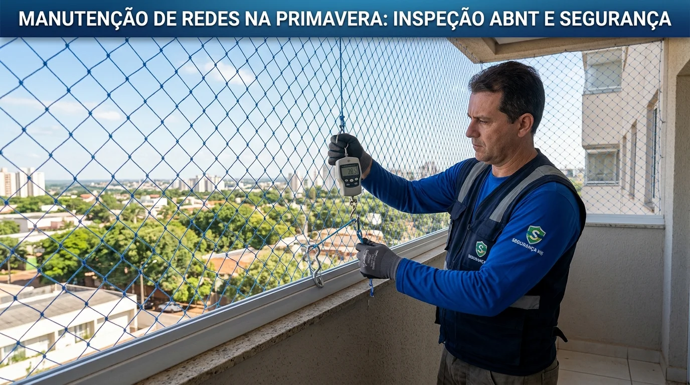 Manutenção de Redes de Proteção na Primavera: Inspeção ABNT e Segurança em Campo Grande e Dourados