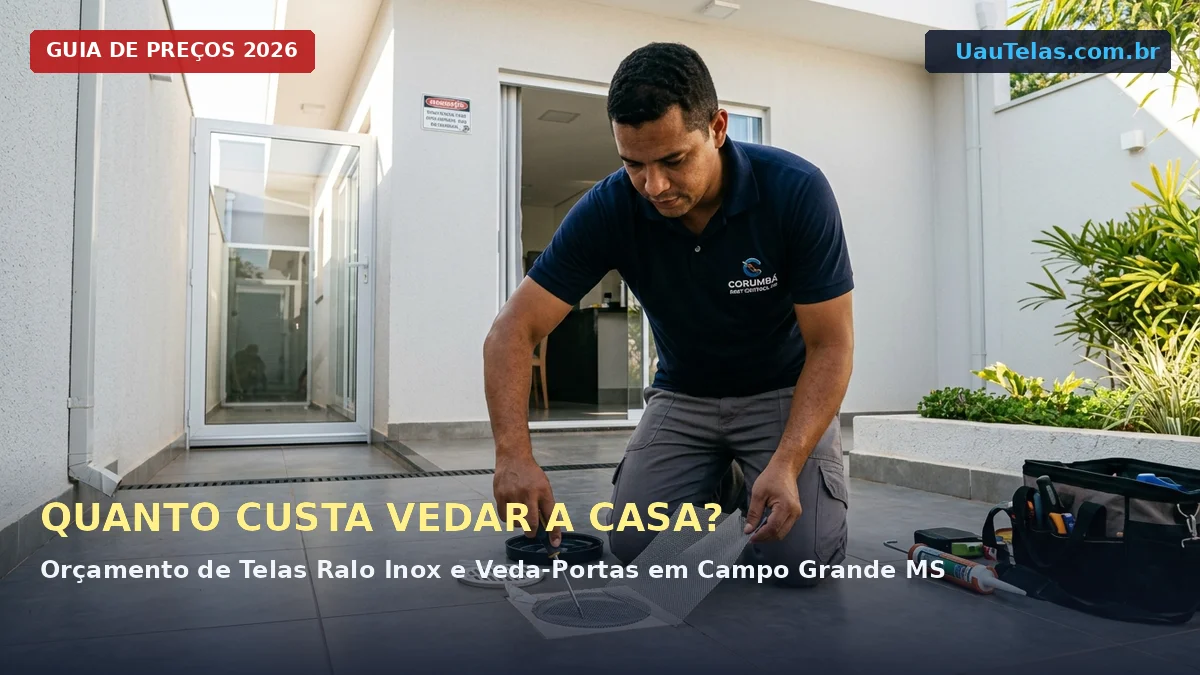 Quanto Custa Vedar a Casa Contra Escorpiões em Campo Grande (MS): Guia de Preços