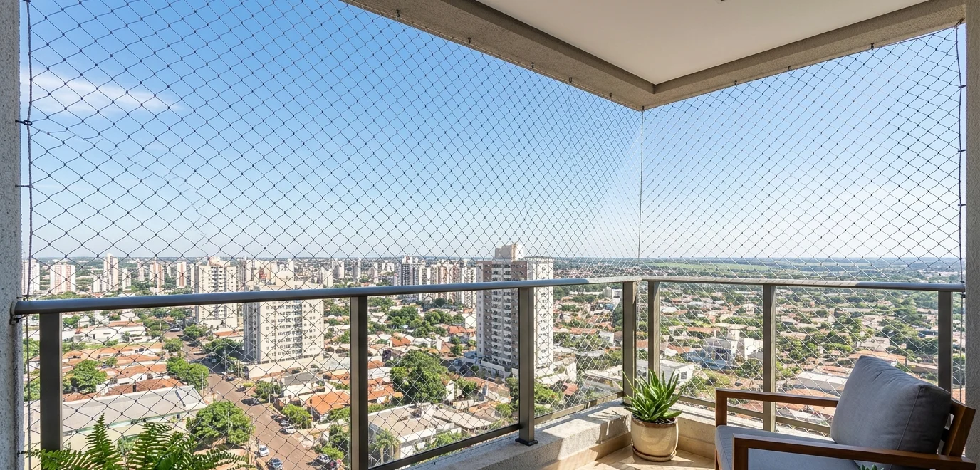 Prevenção de Acidentes Infantis em Sacadas de Apartamentos em Ponta Porã (MS): Instalação de Redes de Proteção ABNT