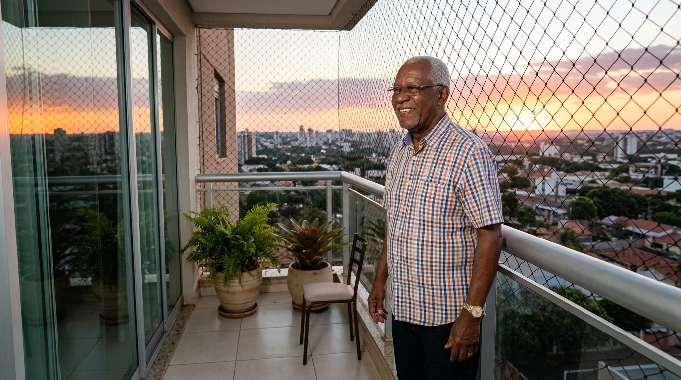 Prevenção de Quedas de Idosos em Apartamentos de Campo Grande: O Papel Essencial das Redes de Proteção