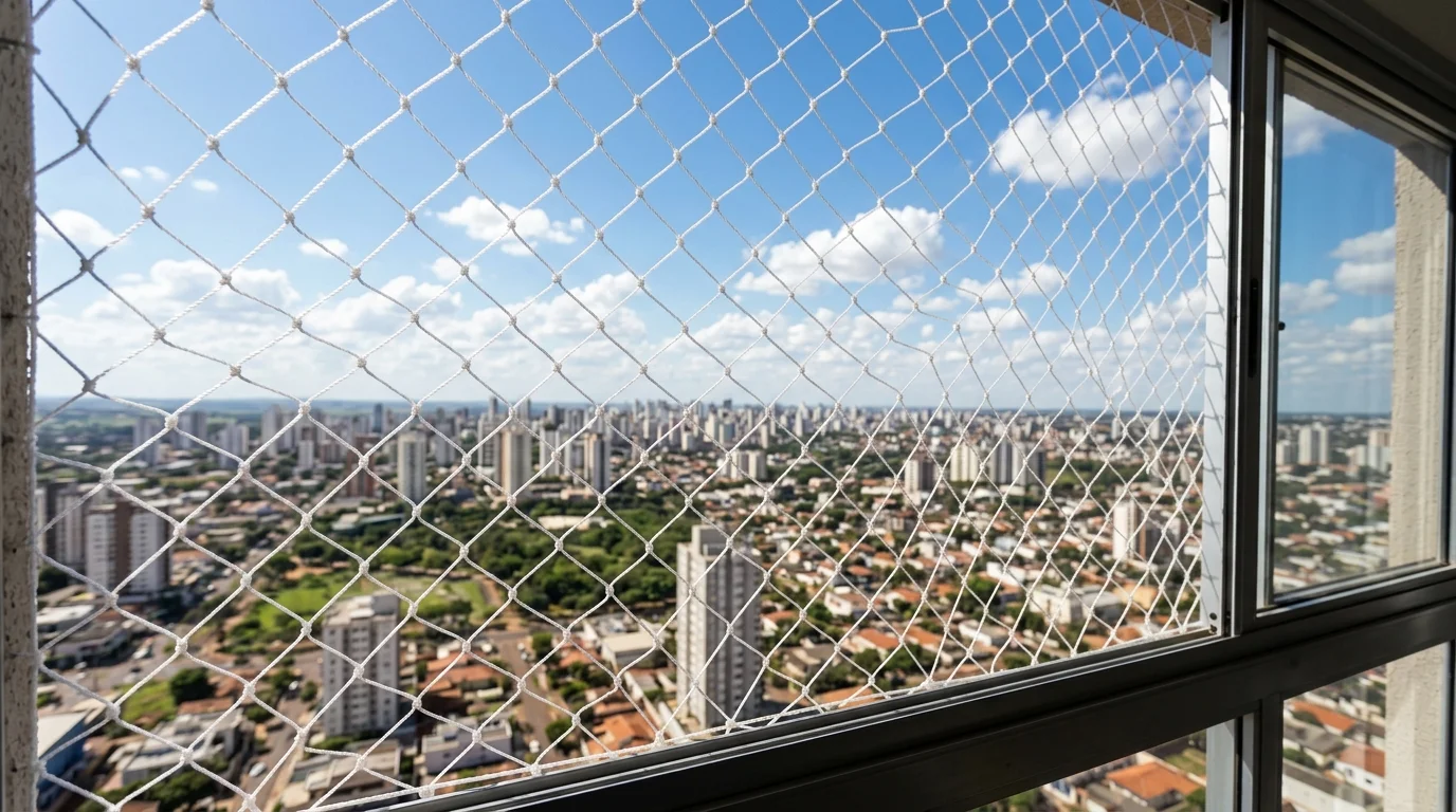 Prevenção de Quedas de Crianças em Apartamentos em Campo Grande (MS): Redes de Proteção ABNT NBR 16046 em Janelas e Sacadas