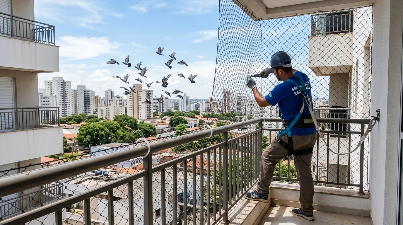 Redes de Proteção Anti-Pombos em Campo Grande: Como Evitar Pragas Urbanas e Proteger a Saúde da Família