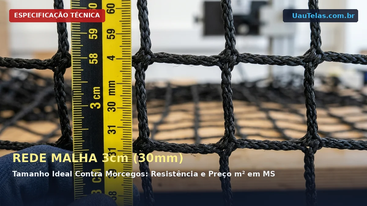 Rede de Proteção Malha 3cm para Morcegos: Especificações Técnicas e Preço m²