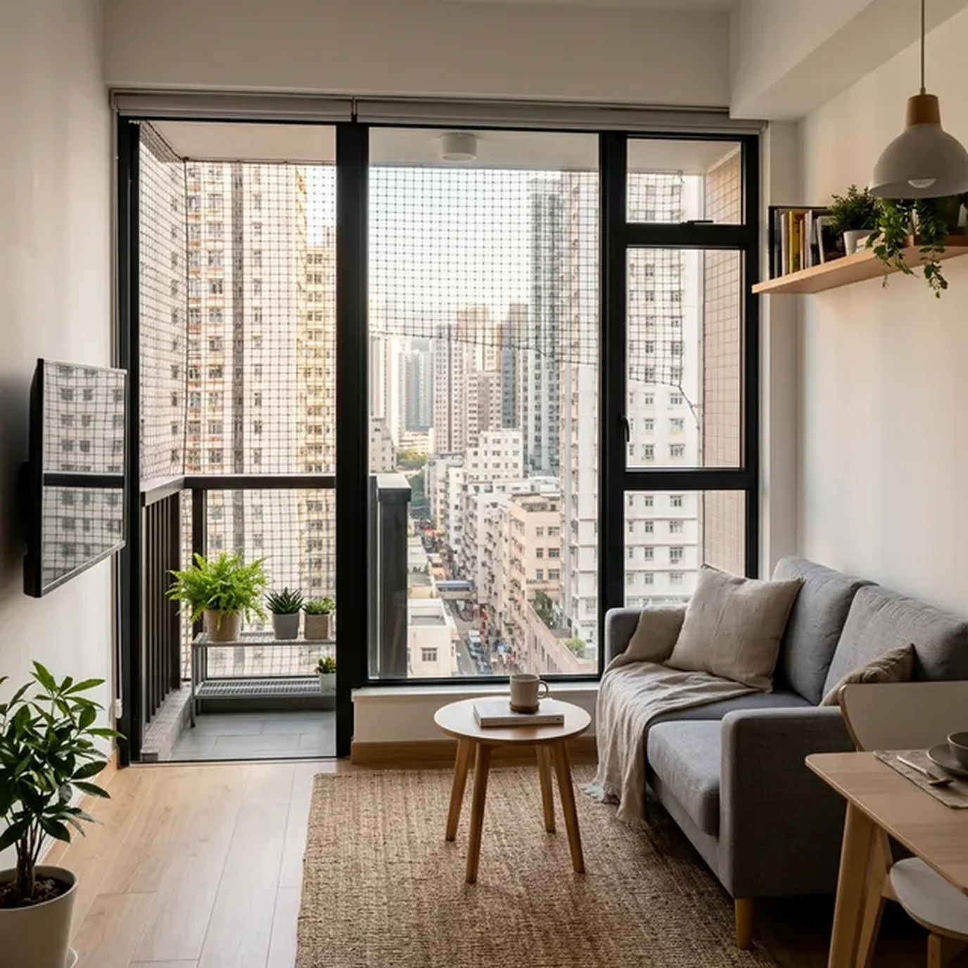 Redes de Proteção para Apartamentos Compactos: Segurança em Espaços Pequenos