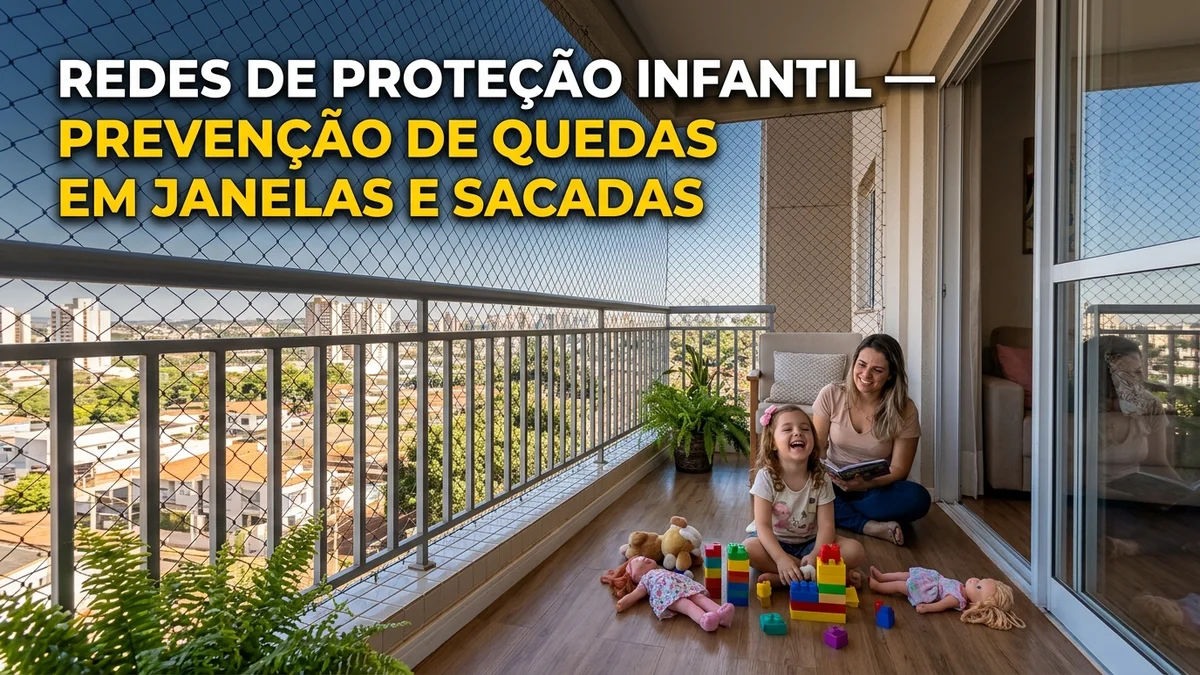 Redes de Proteção Infantil: Guia Técnico ABNT NBR 16046 de Prevenção de Quedas