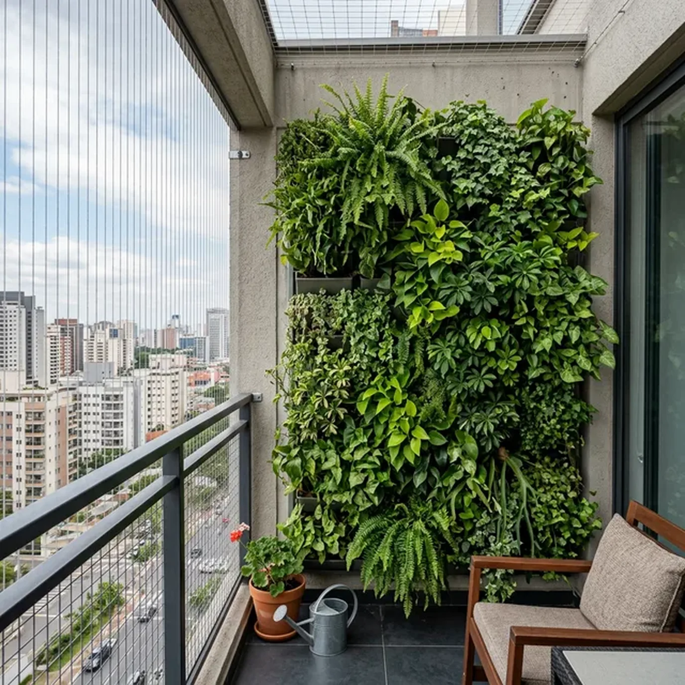 Redes de Proteção para Jardins Verticais | Guia Completo 2025