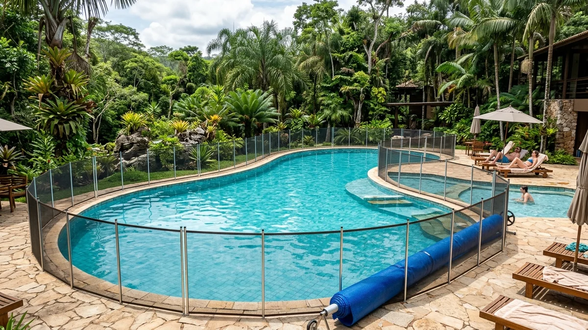 Redes e Capas de Proteção para Piscinas em Pousadas e Casas de Veraneio em Bonito e Bodoquena (MS)