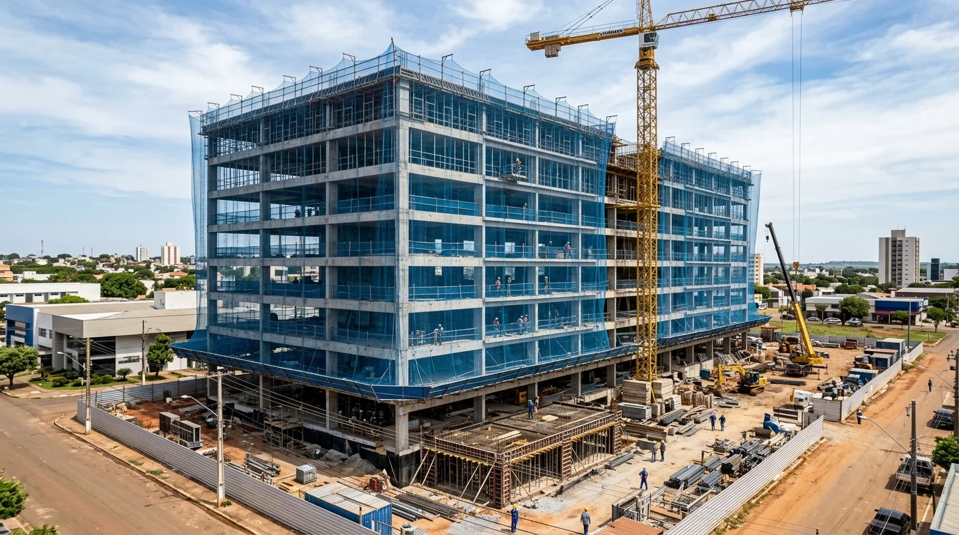 Segurança do Trabalho em Altura em Obras em Três Lagoas e Ribas do Rio Pardo (MS): Redes NR-35