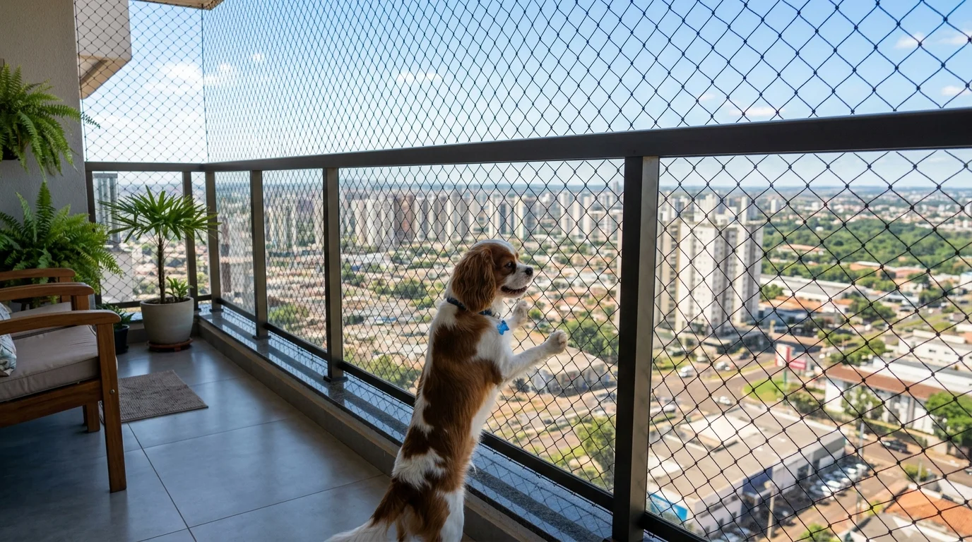 Telas de Segurança para Apartamentos em Campo Grande: Proteção Essencial para Crianças e Pets