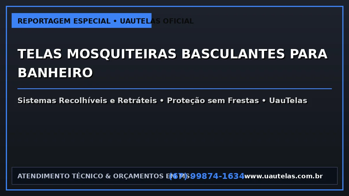 Telas Mosquiteiras para Janelas de Banheiro: Ventilação e Privacidade