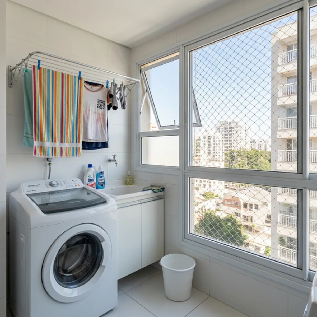 Telas Mosquiteiras para Janelas de Lavanderia: Ventilação e Proteção