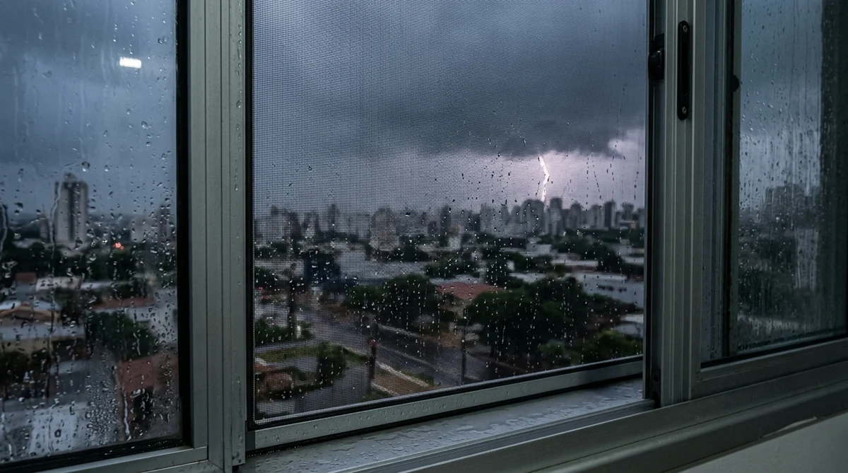Tempestade com Granizo em Campo Grande: Resistência de Telas e Redes