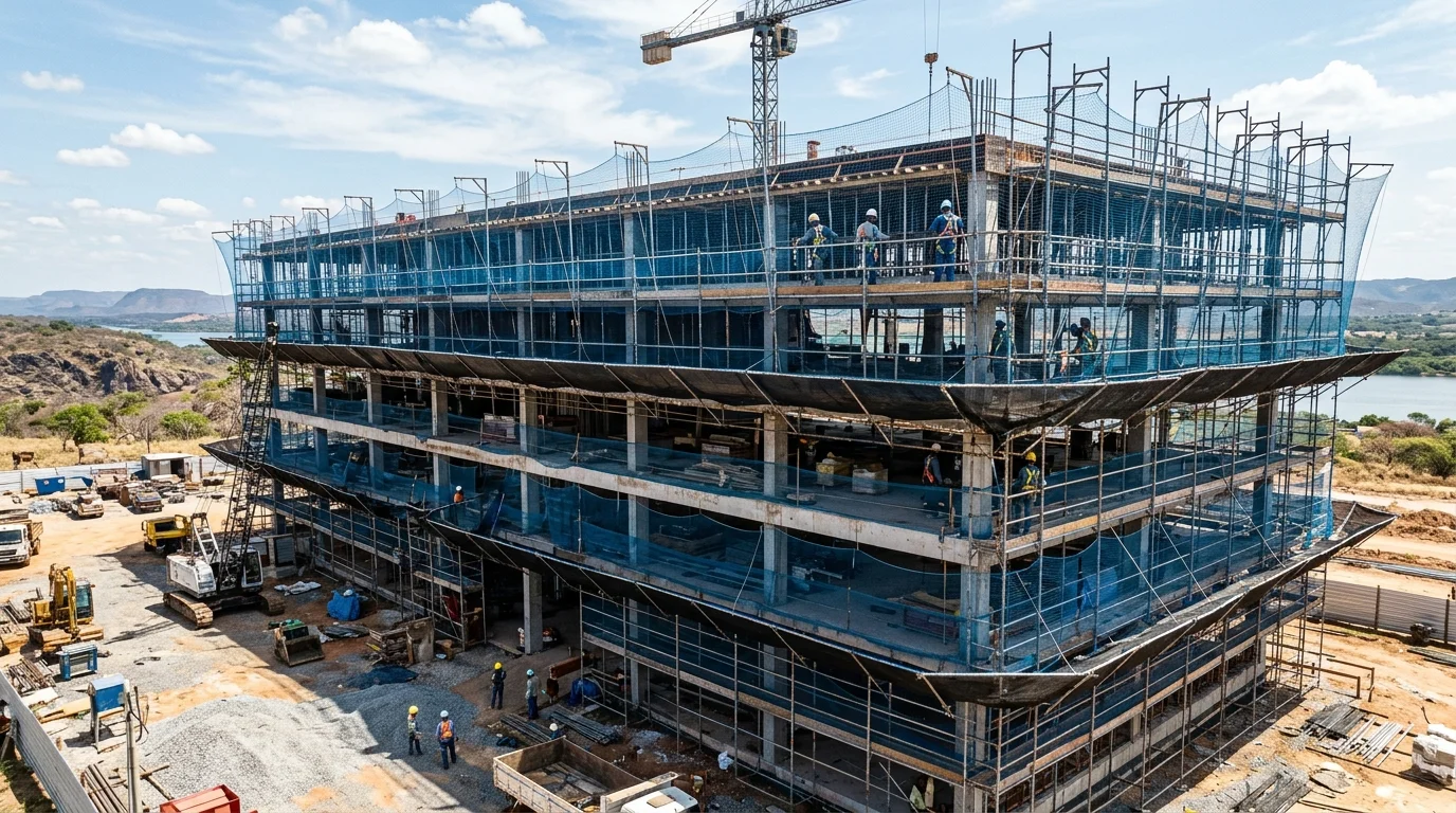 Segurança do Trabalho em Altura em Obras em Corumbá e Ladário (MS): Redes de Proteção Perimetral NR-35