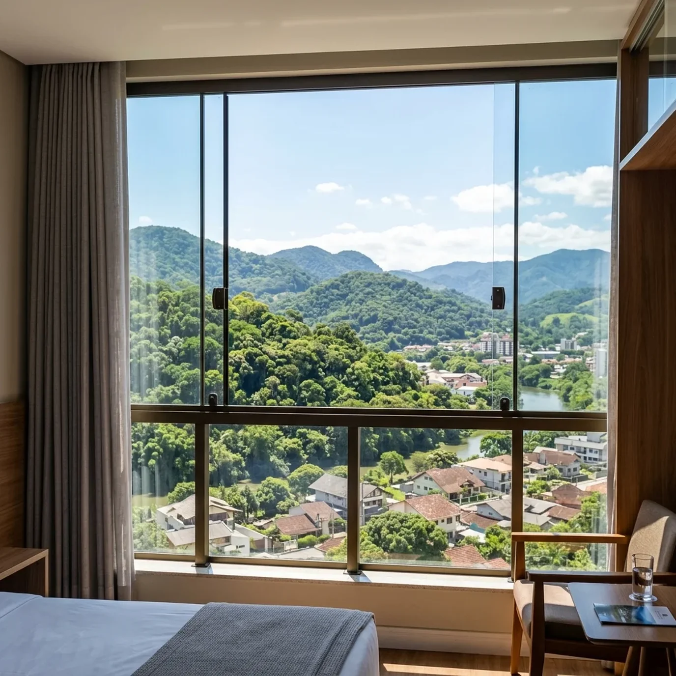 Tragédia em Blumenau: Janela de Hotel e Segurança