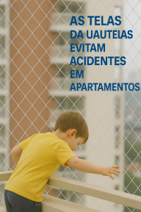 telas de proteção com ventilação segura